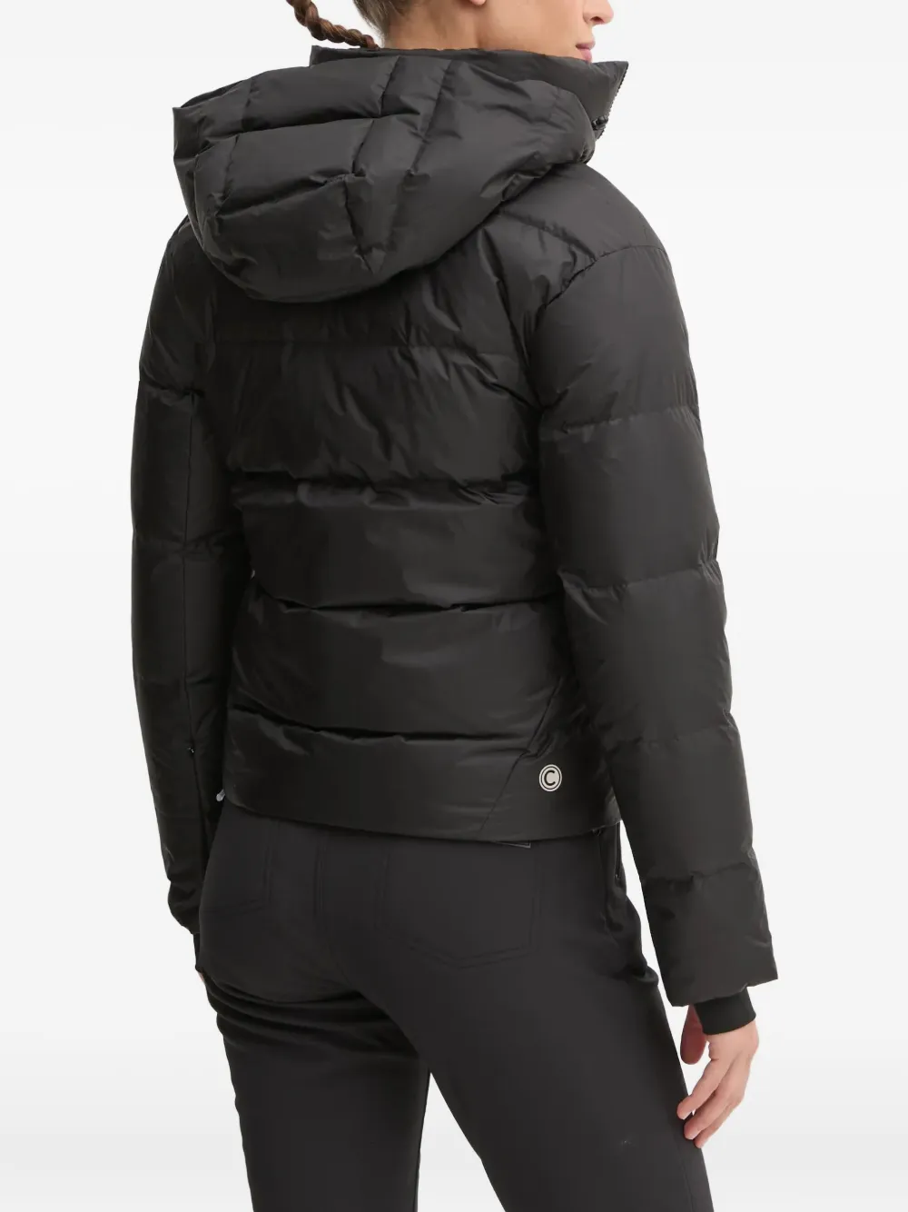 Colmar Hooded Zip Ski Jacket In Black