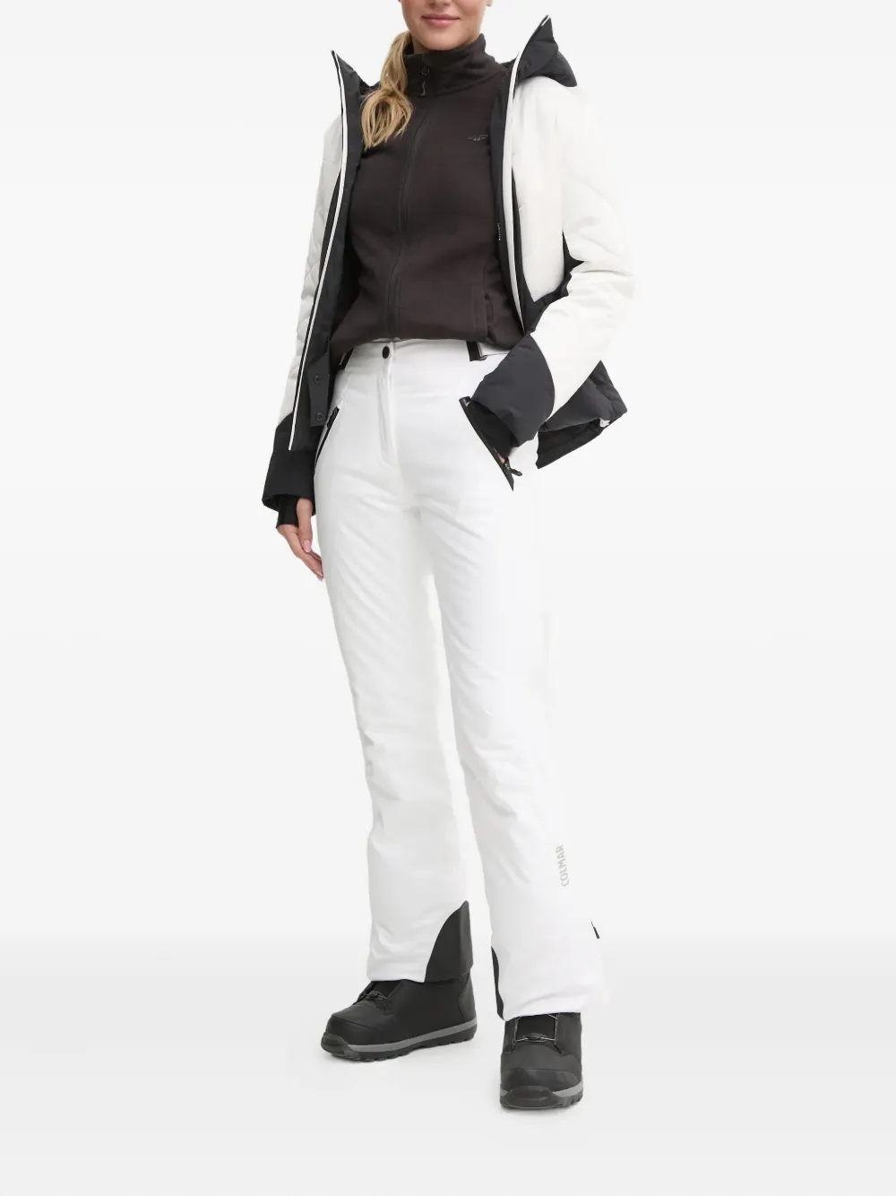 Colmar Likely skibroek met ritsdetail - Wit