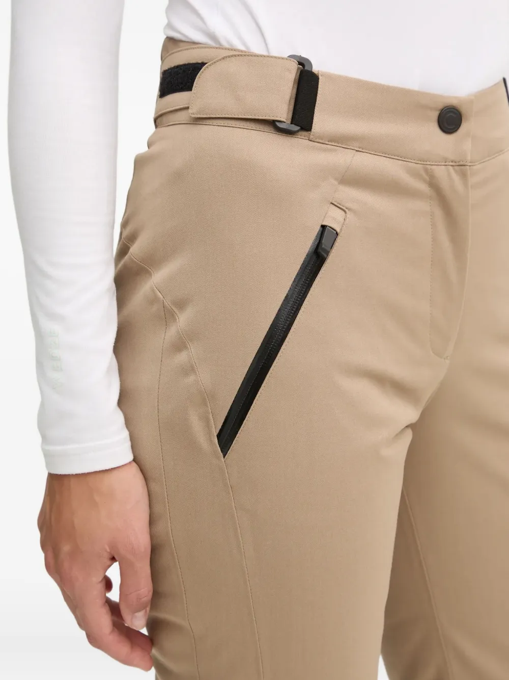 Colmar Zip-ankle Ski Pants In Brown