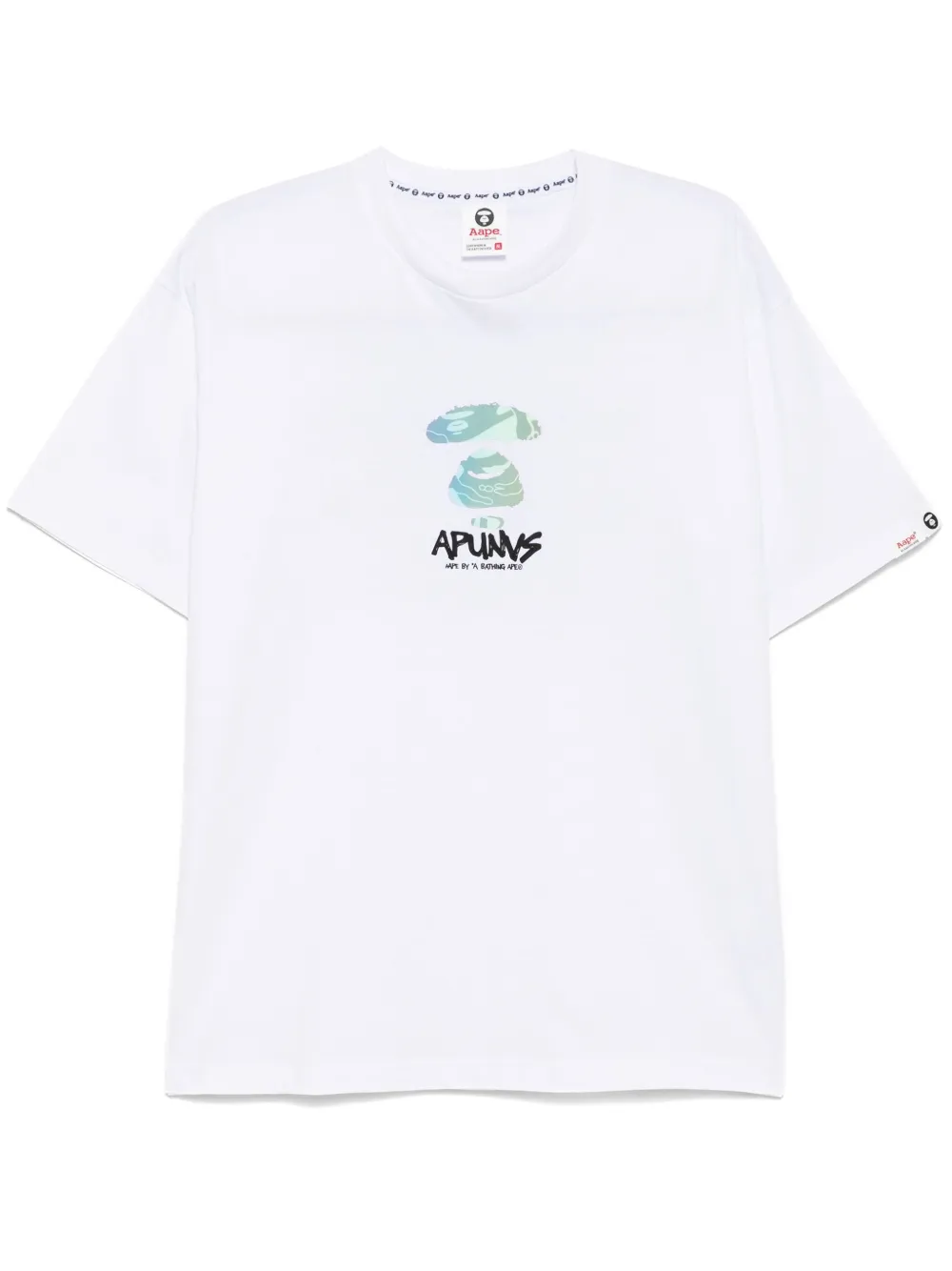 AAPE BY *A BATHING APE® logo-print T-shirt