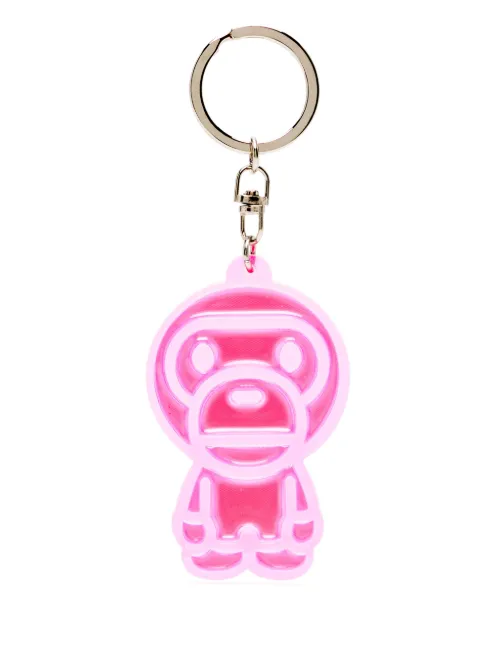 Porte-clés à logo imprimé - A BATHING APE® - Modalova