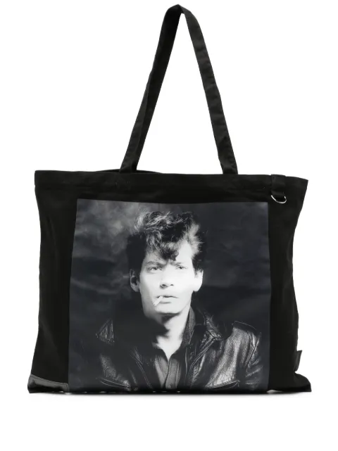 izzue bolsa de hombro con estampado gráfico