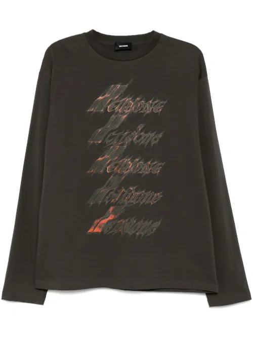 T-shirt à logo imprimé - We11done - Modalova