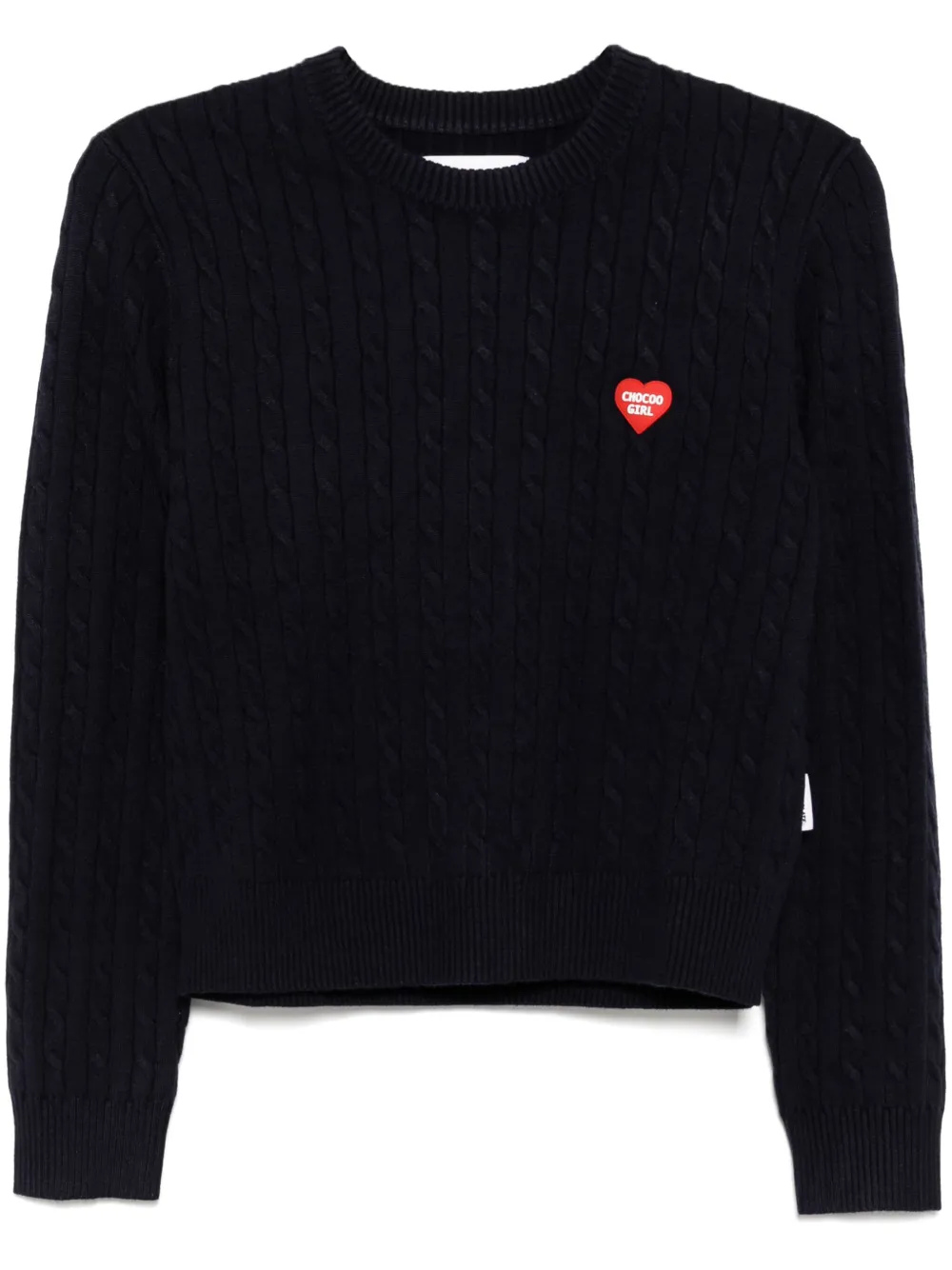 logo patch jumper