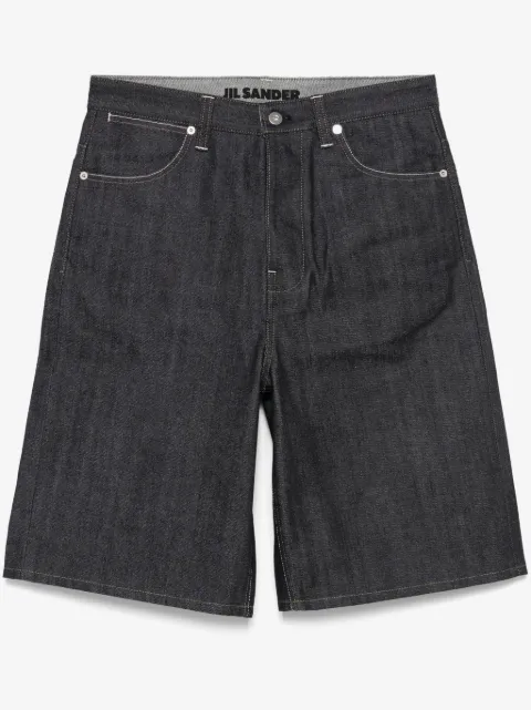 Jil Sander shorts de mezclilla sin rematar
