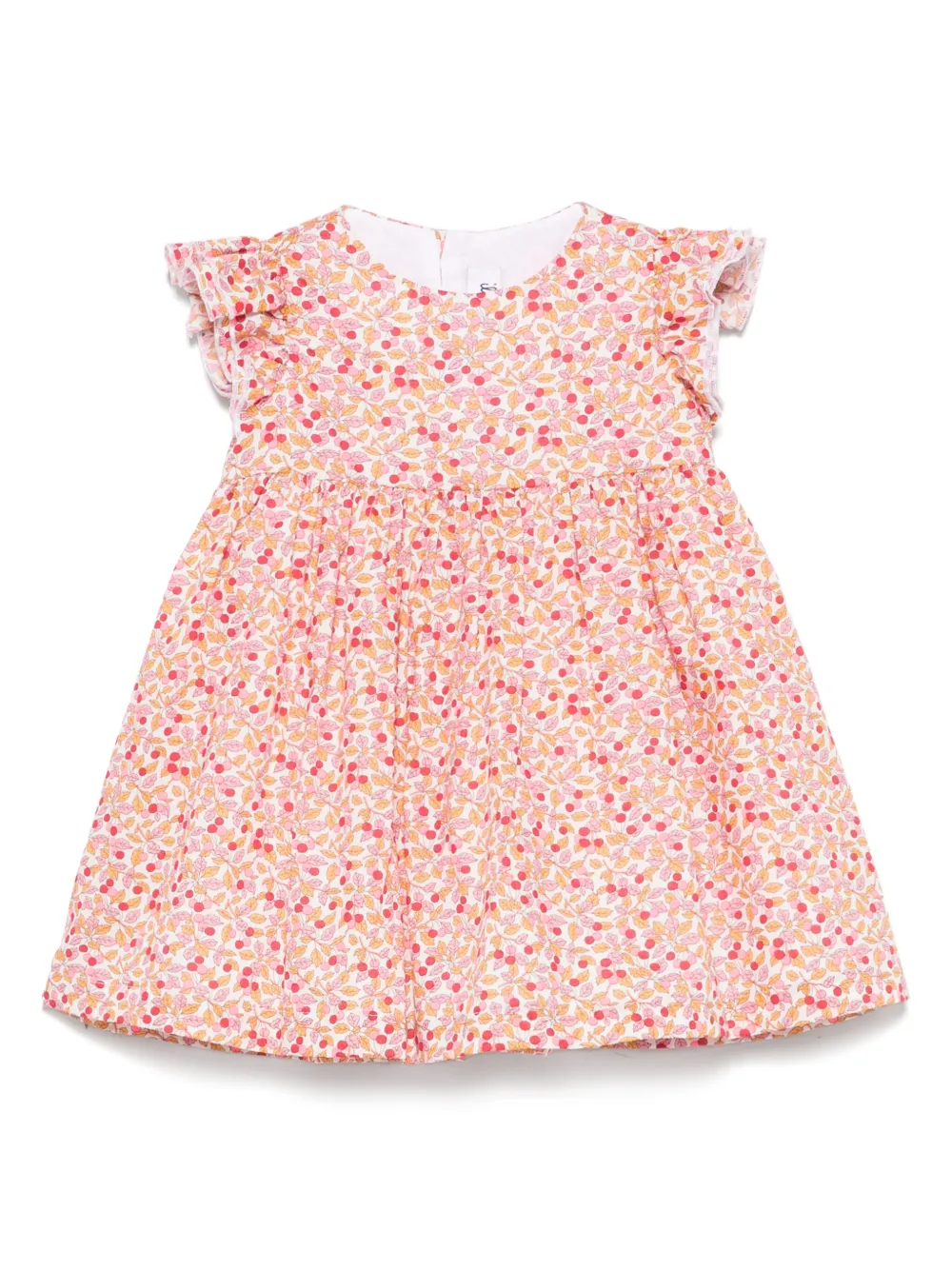 Il Gufo Liberty Dress In Pink