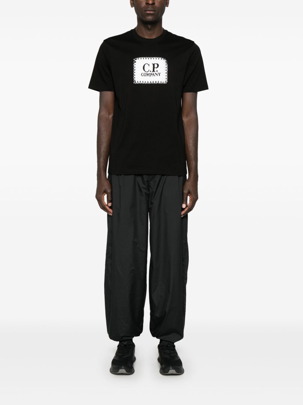 C.P. Company Jersey T-shirt - Zwart