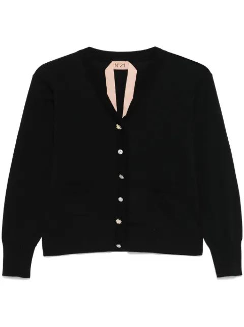 Nº21 V-neck cardigan 