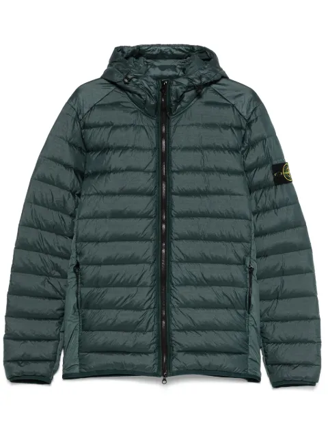 Stone Island hooded puffer jacker