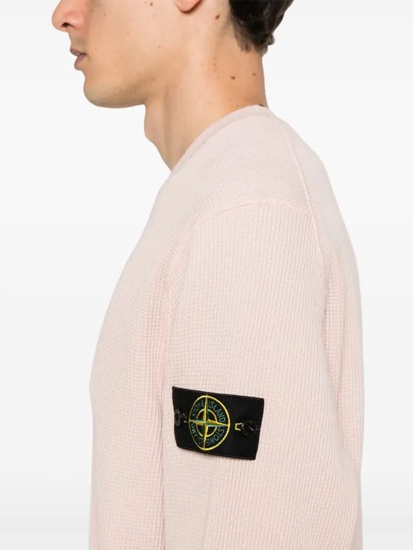 STONE ISLAND ピンクスウェット STONE ISLAND ピンクスウェット