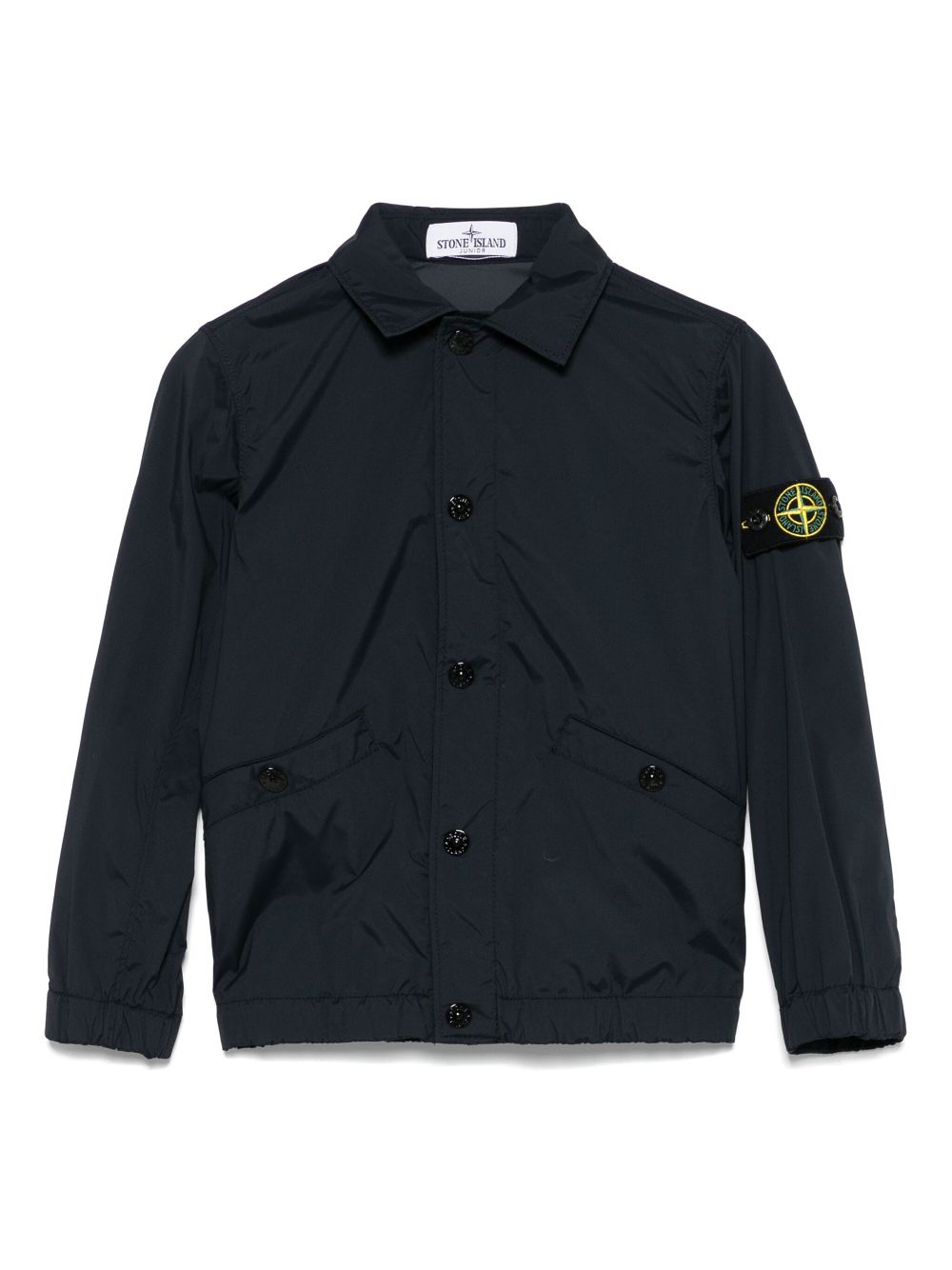 Stone Island Junior Compass-badge jacket - Blue