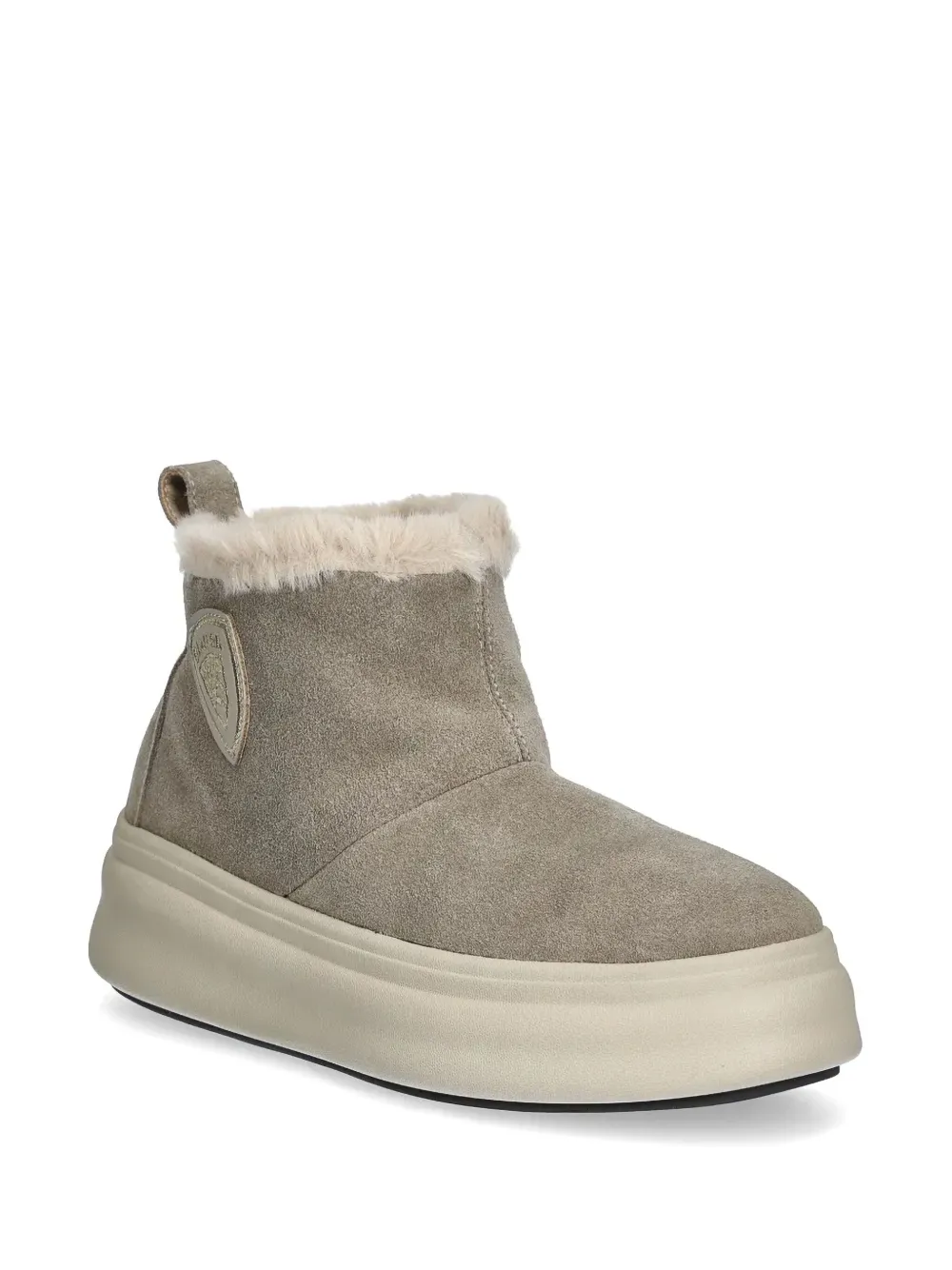 Blauer suede ankle boots Grey