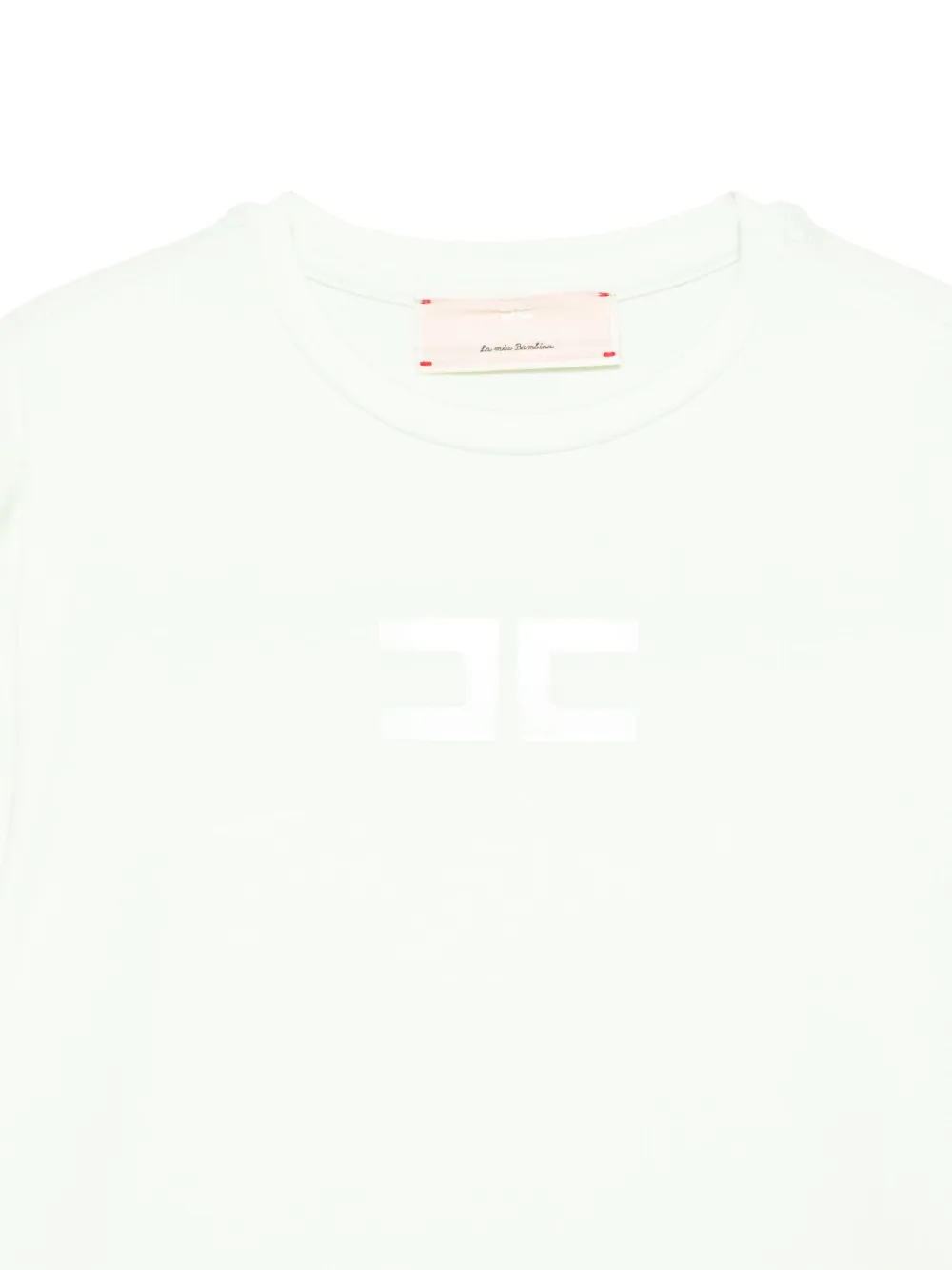 ELISABETTA FRANCHI LA MIA BAMBINA LOGO-EMBOSSED T-SHIRT