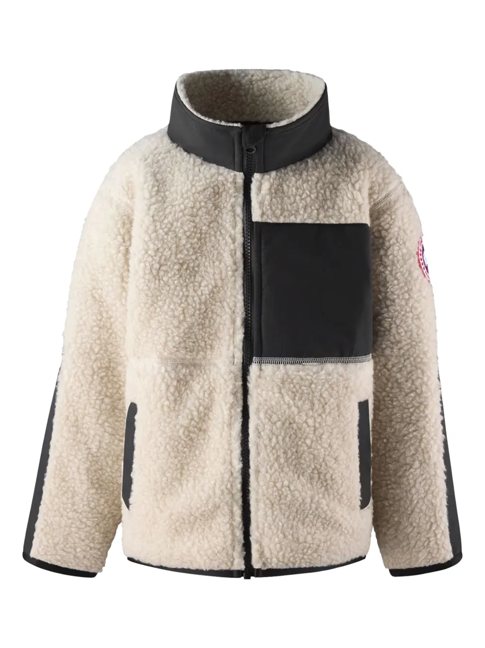 Canada Goose Kids Simcoe fleece jack Beige