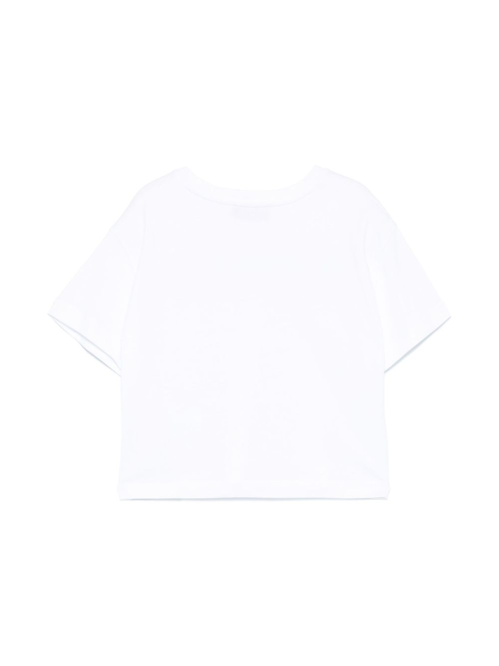 DONDUP KIDS T-shirt met logoprint - Wit