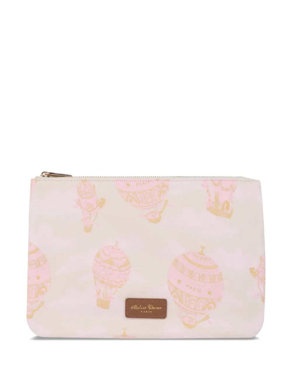Atelier Choux ホットエアバルーン ポーチ - ピンク Atelier Choux ホットエアバルーン ポーチ - ピンク