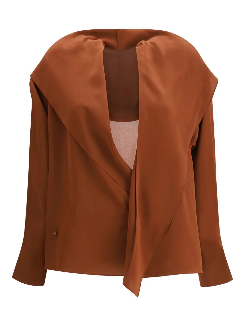 hooded blouse