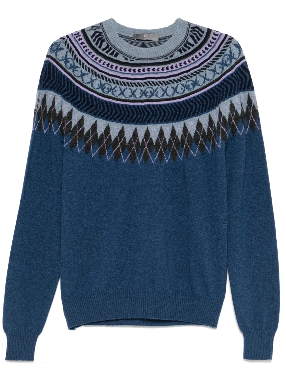 2010s intarsia-pattern sweater