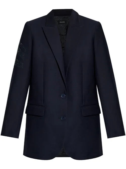 Zadig&Voltaire blazer Viva - Bleu - Zadig&Voltaire - Modalova