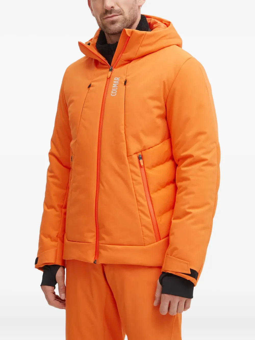 Colmar chamarra de nieve con capucha y cierre | naranja | Image 1