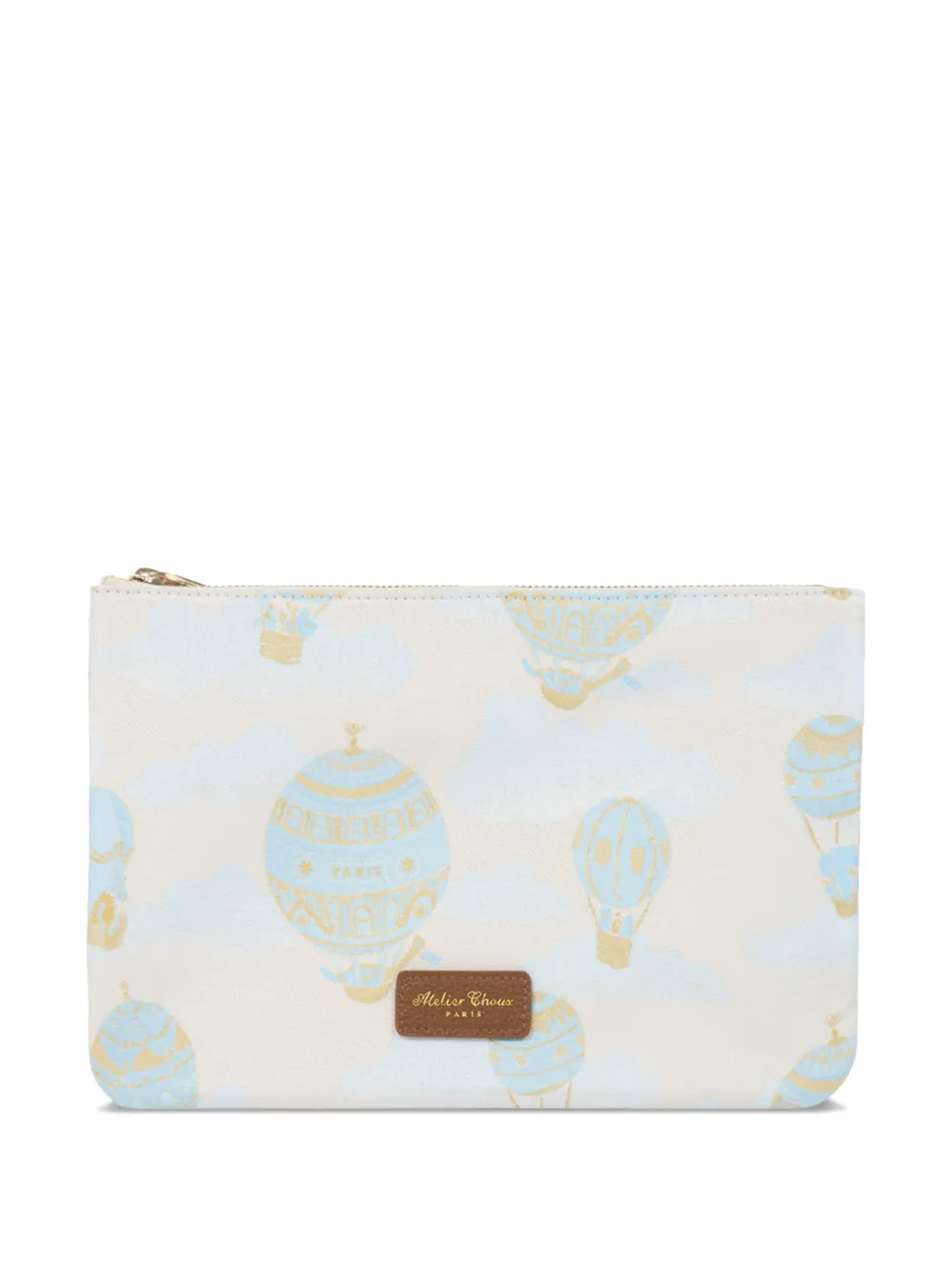 Atelier Choux Hot Air Balloons pouch - Neutrals