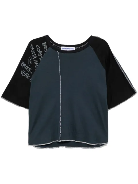 Stain Shade panelled T-shirt