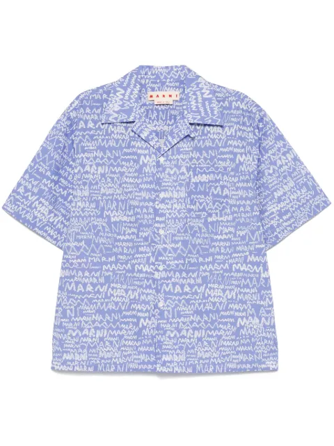 Marni pencil logo shirt