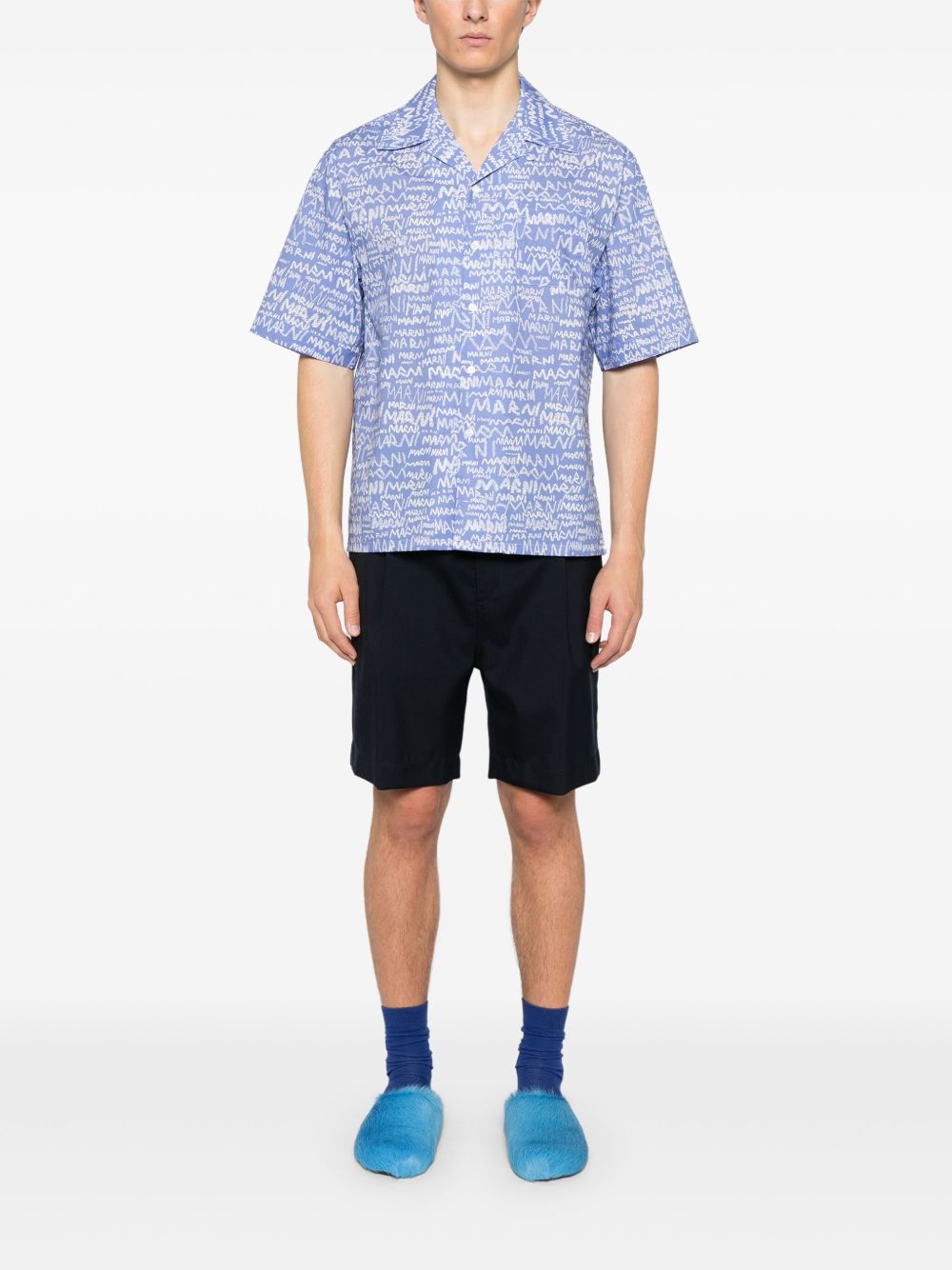 MARNI PENCIL LOGO SHIRT