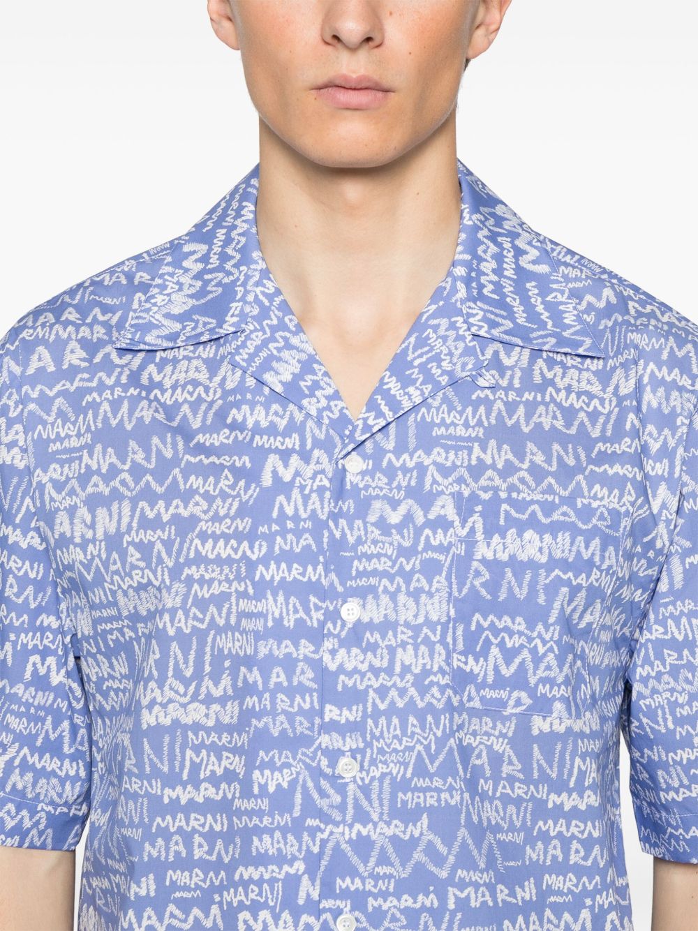 MARNI PENCIL LOGO SHIRT