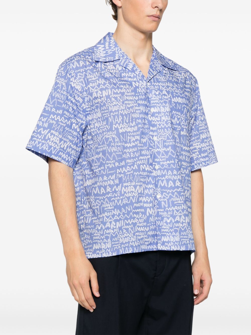 MARNI PENCIL LOGO SHIRT