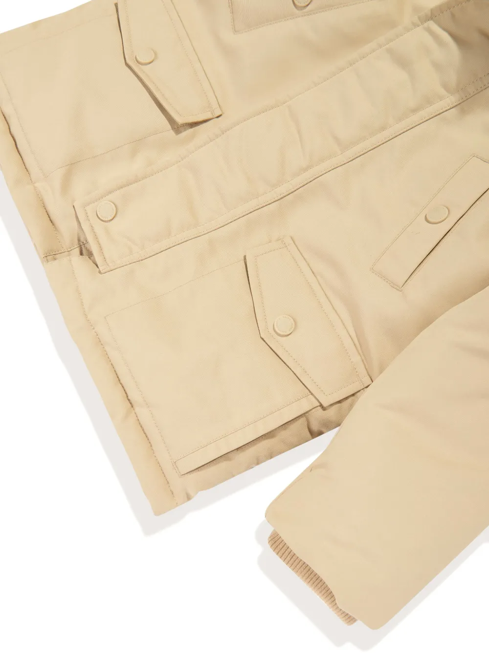 POLO RALPH LAUREN KIDS Jack met afwerking van imitatiebont Beige