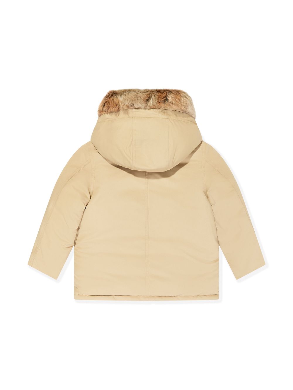 POLO RALPH LAUREN KIDS faux fur-trim jacket - Beige