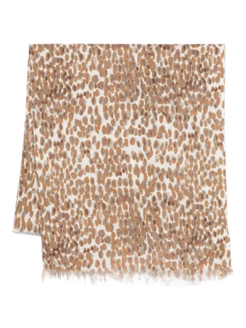 Eric Bompard printed scarf
