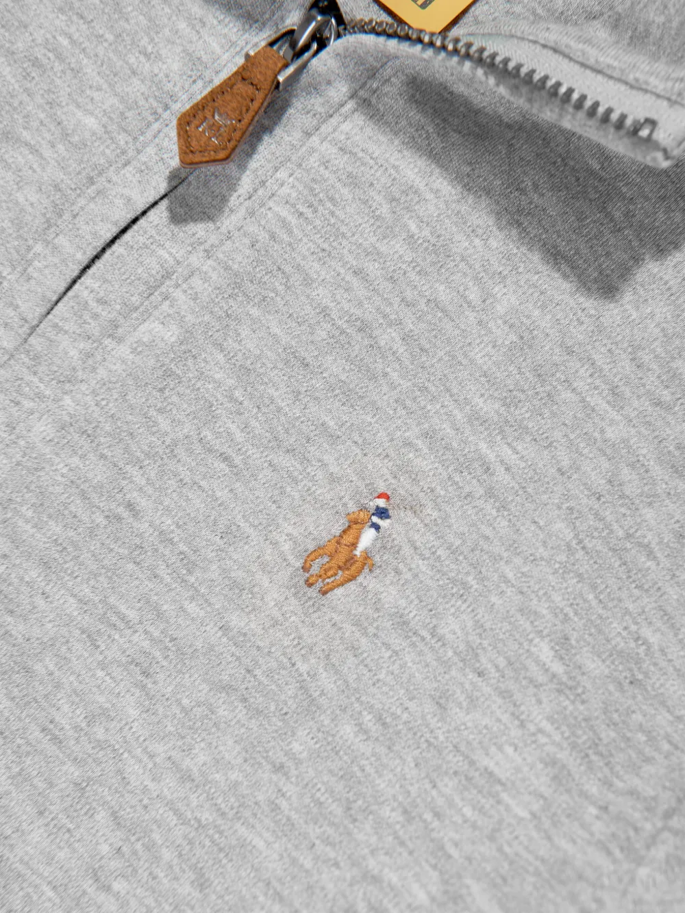 POLO RALPH LAUREN KIDS Poloshirt met geborduurd logo Grijs