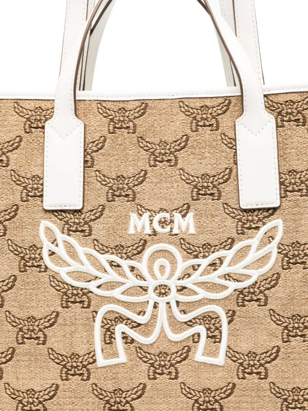 【関税&送料込】Mcm Medium Himmel Tote Bag MCM Medium Himmel Tote Bag | Neutrals | FARFETCH