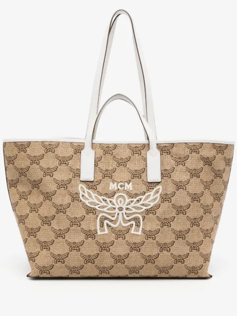 MCM medium Himmel tote bag