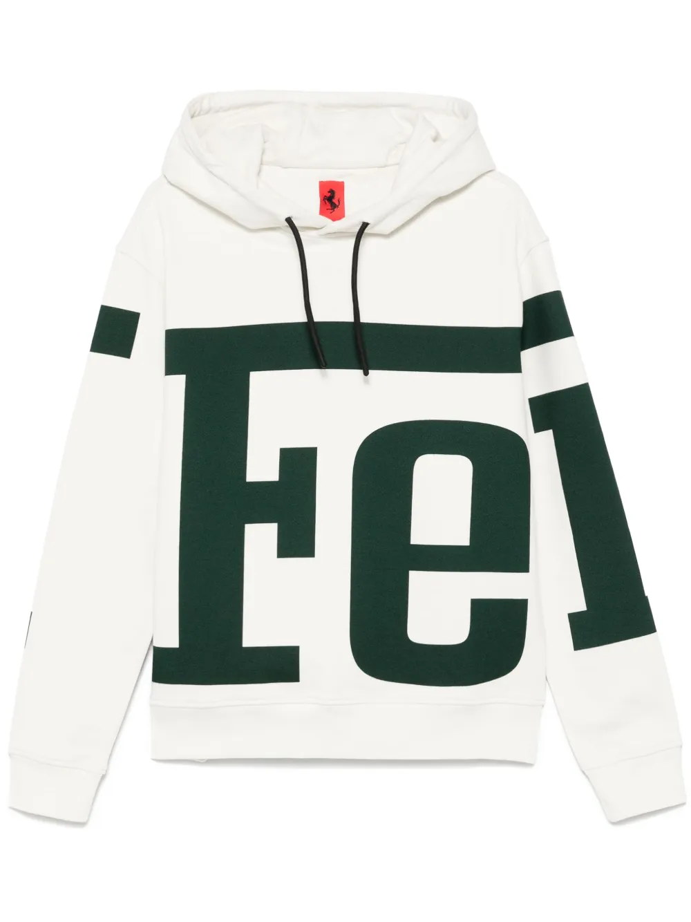 logo-print hoodie