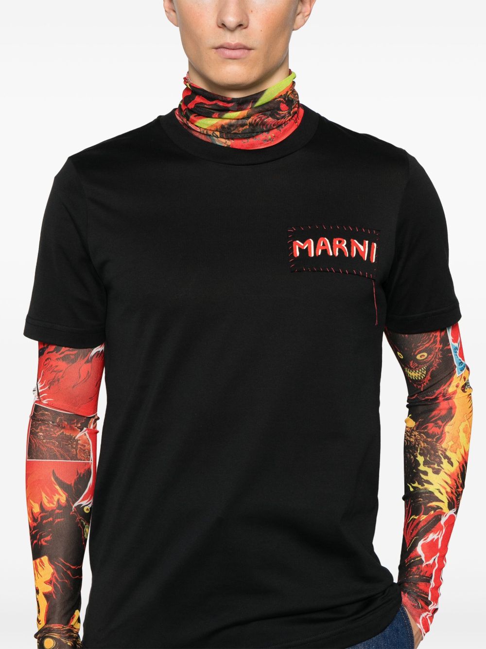 MARNI COTTON JERSEY T-SHIRT