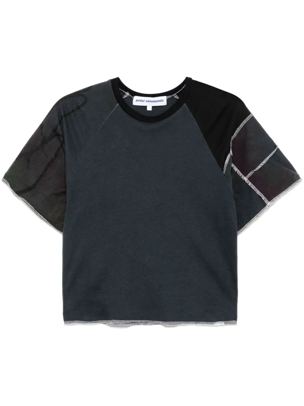 panelled T-shirt