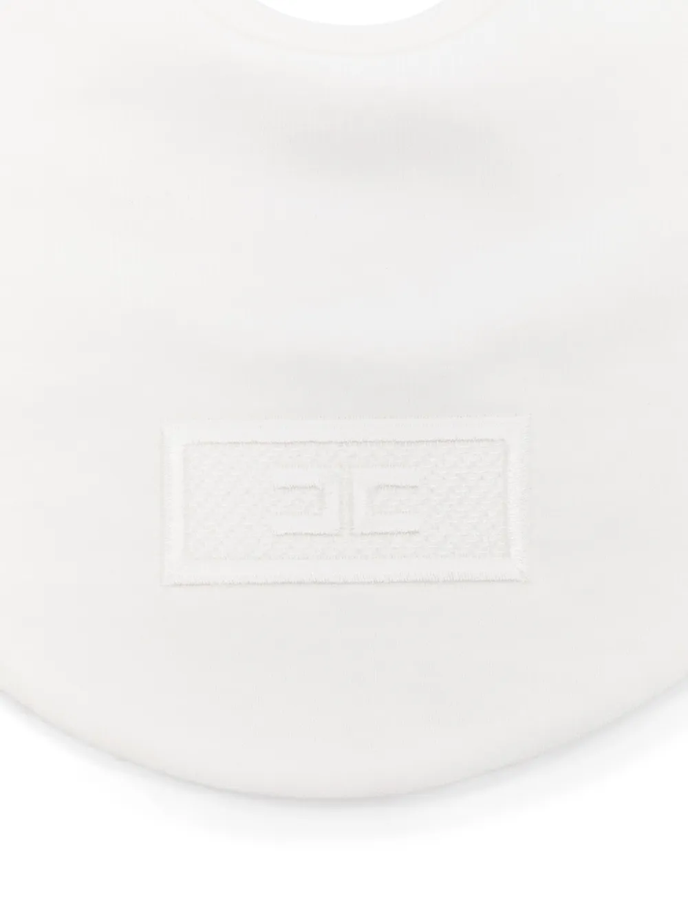 Image 2 of Elisabetta Franchi La Mia Bambina Babador com logo bordado