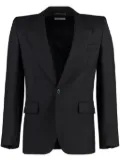 Saint Laurent striped suit jacket - Black