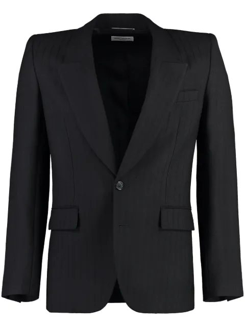 Saint Laurent stribet habitjakke