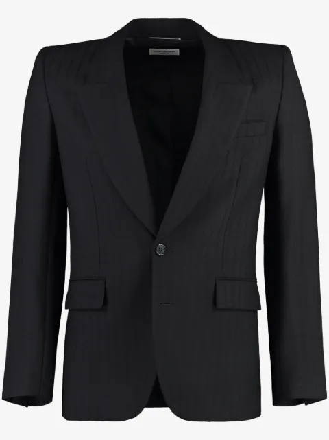 Saint Laurent striped suit jacket 