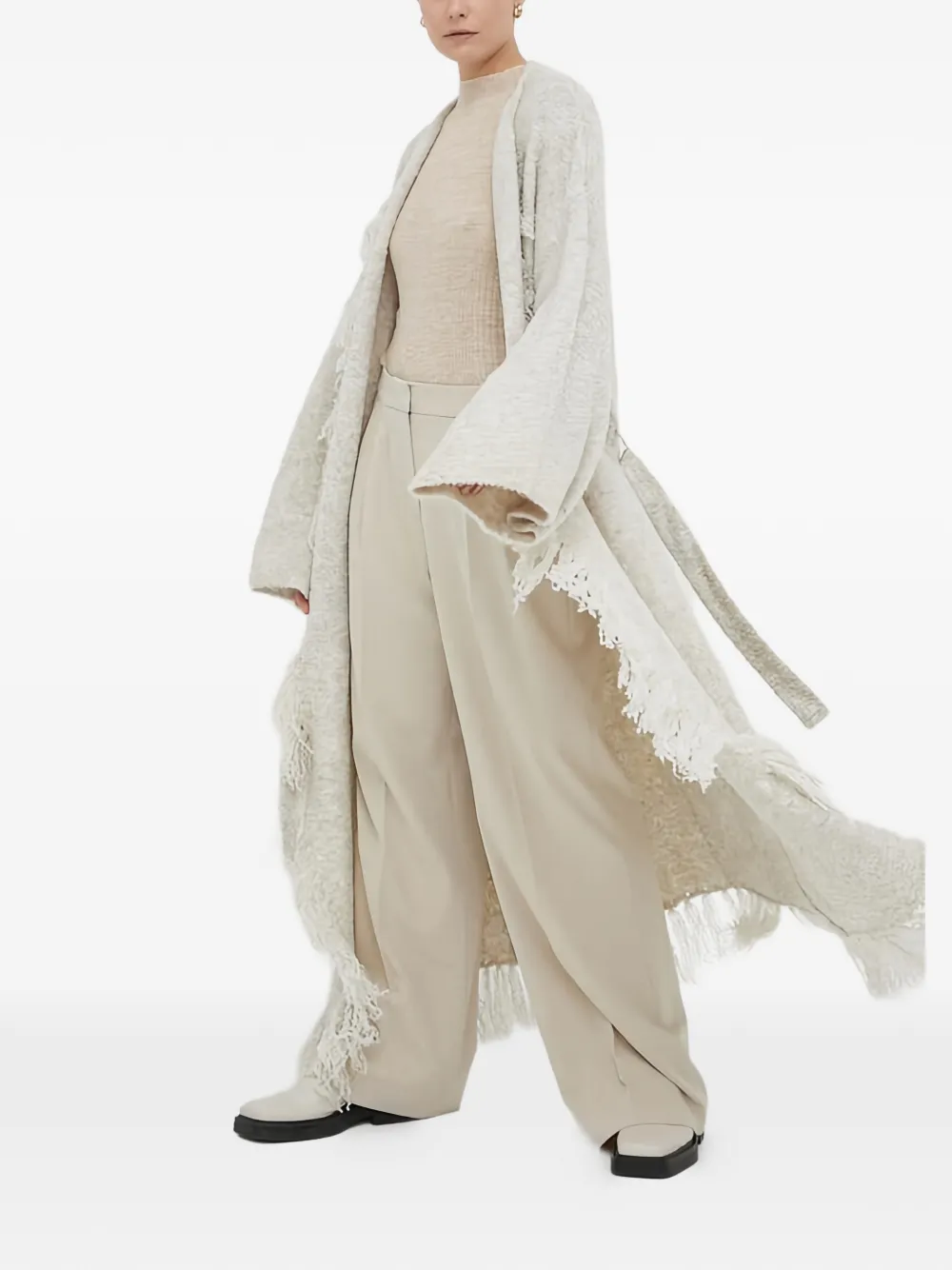 Day Birger Et Mikkelsen Maglione a coste con collo rialzato - Toni neutri