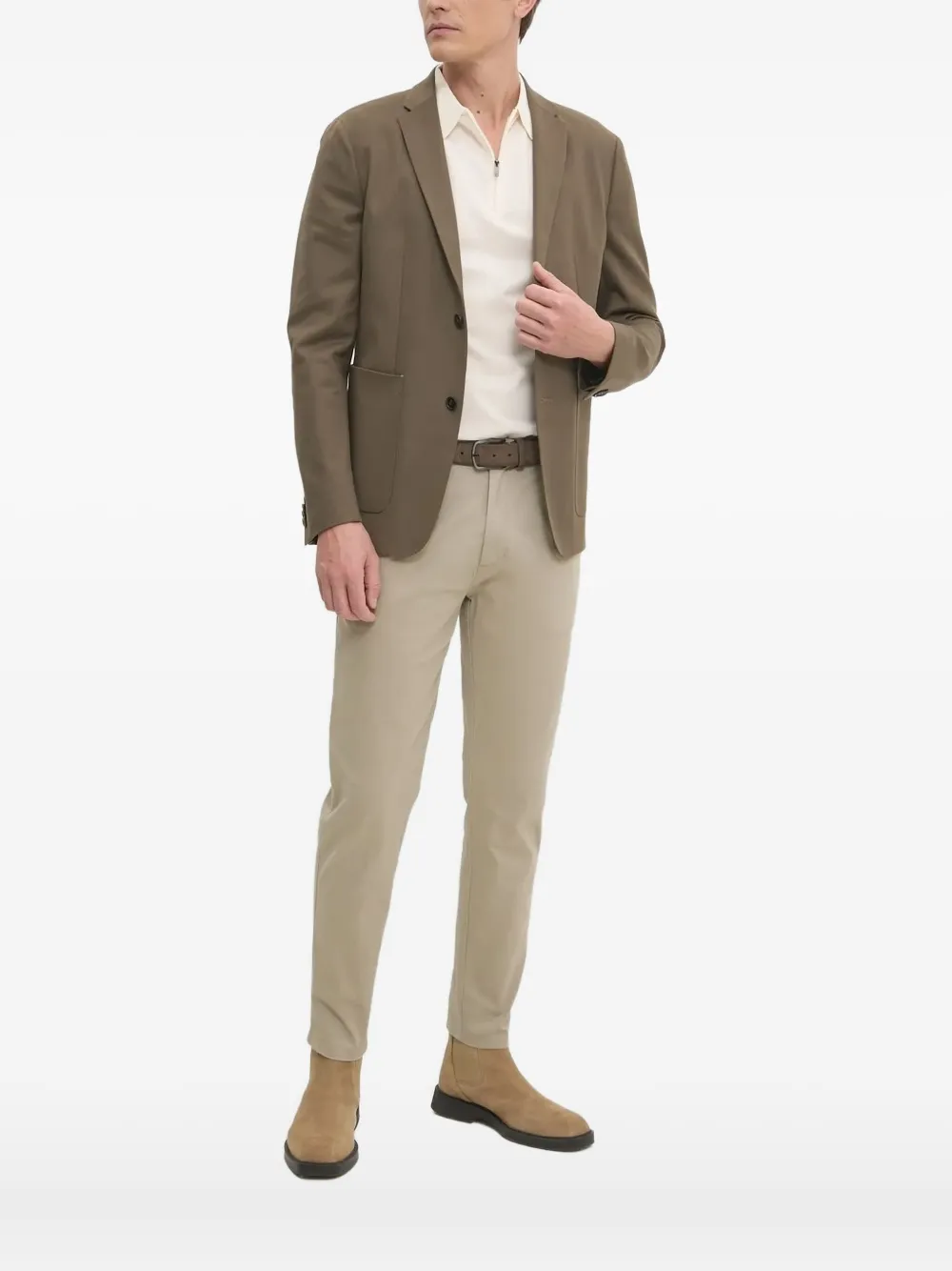 Hackett cotton polo shirt Beige