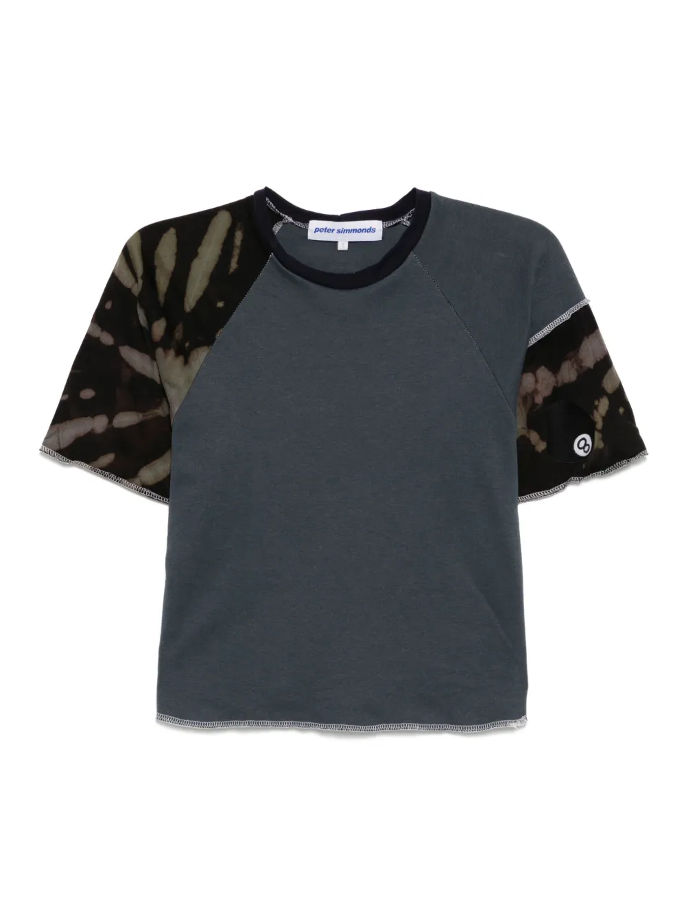 Stain Shade playera con paneles | azul | Image 1