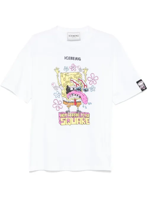 T-shirt à imprimé graphique - Iceberg - Modalova