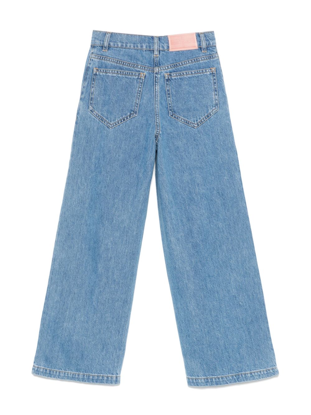 Elisabetta Franchi La Mia Bambina Straight jeans - Blauw