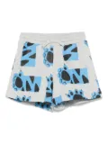Stella McCartney Kids illustration-print shorts - Grey