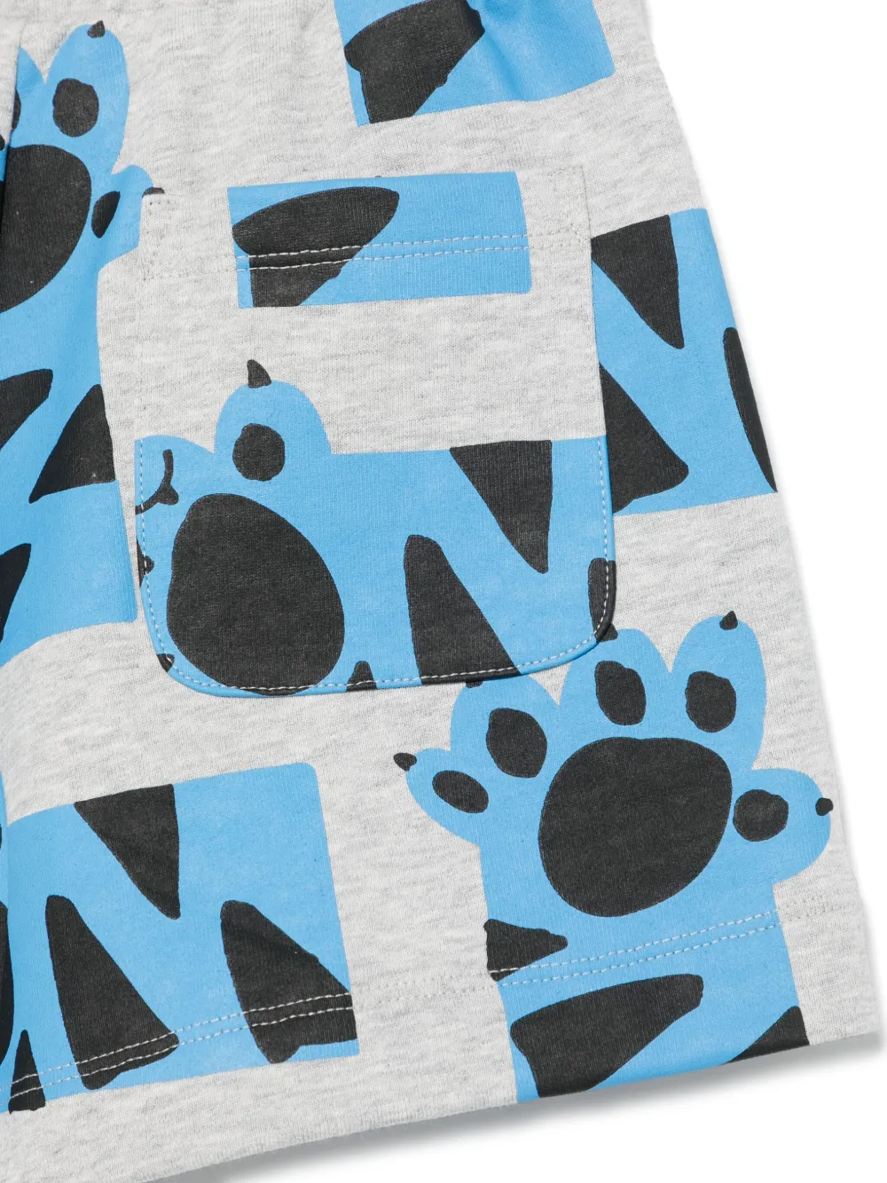 Stella McCartney Kids Shorts met print Grijs